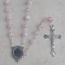 Glass beads rosary